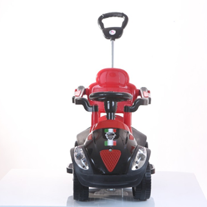 ماشین کودک بی بی ماک طرح آلفا رومئو مشکی-قرمز مدل ZV-10 -اسباب بازی